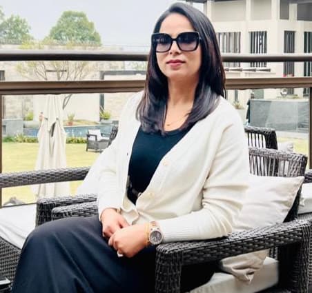 Anita Sitaula, professional beautician at Glow and Grace Beauty Saloon